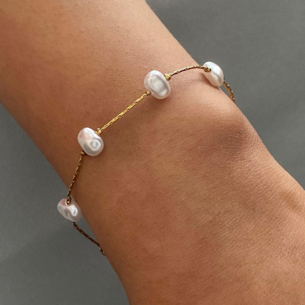 pearl touch set layering styling elegance