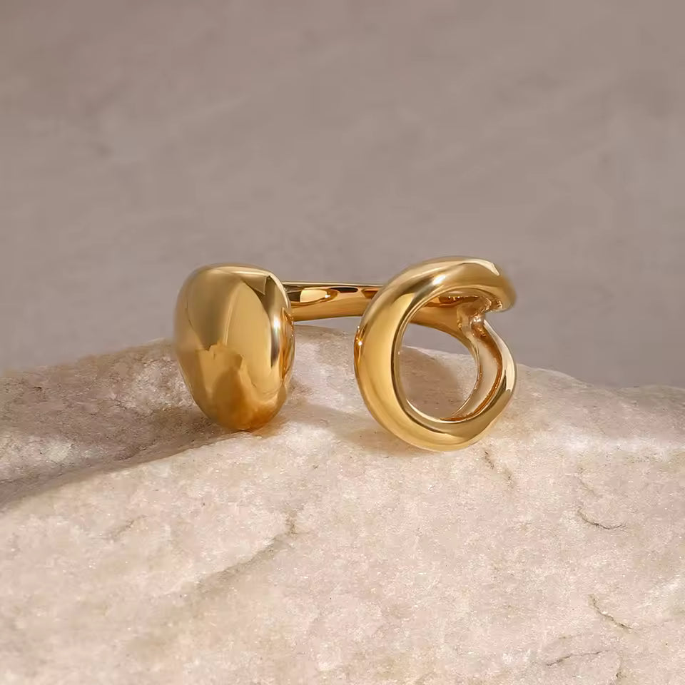 Chunky Wave Ring