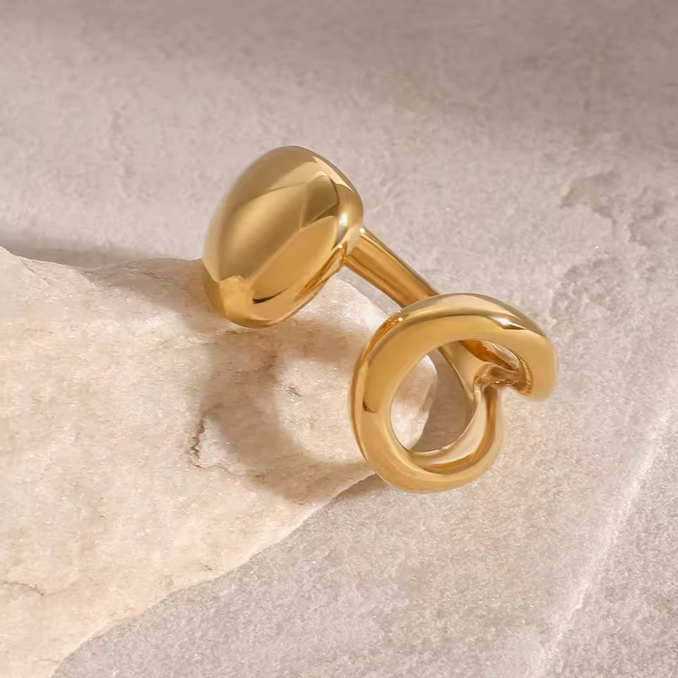 Chunky Wave Ring