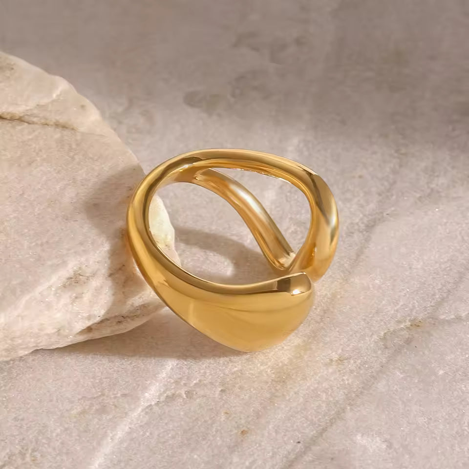 Chunky Wave Ring