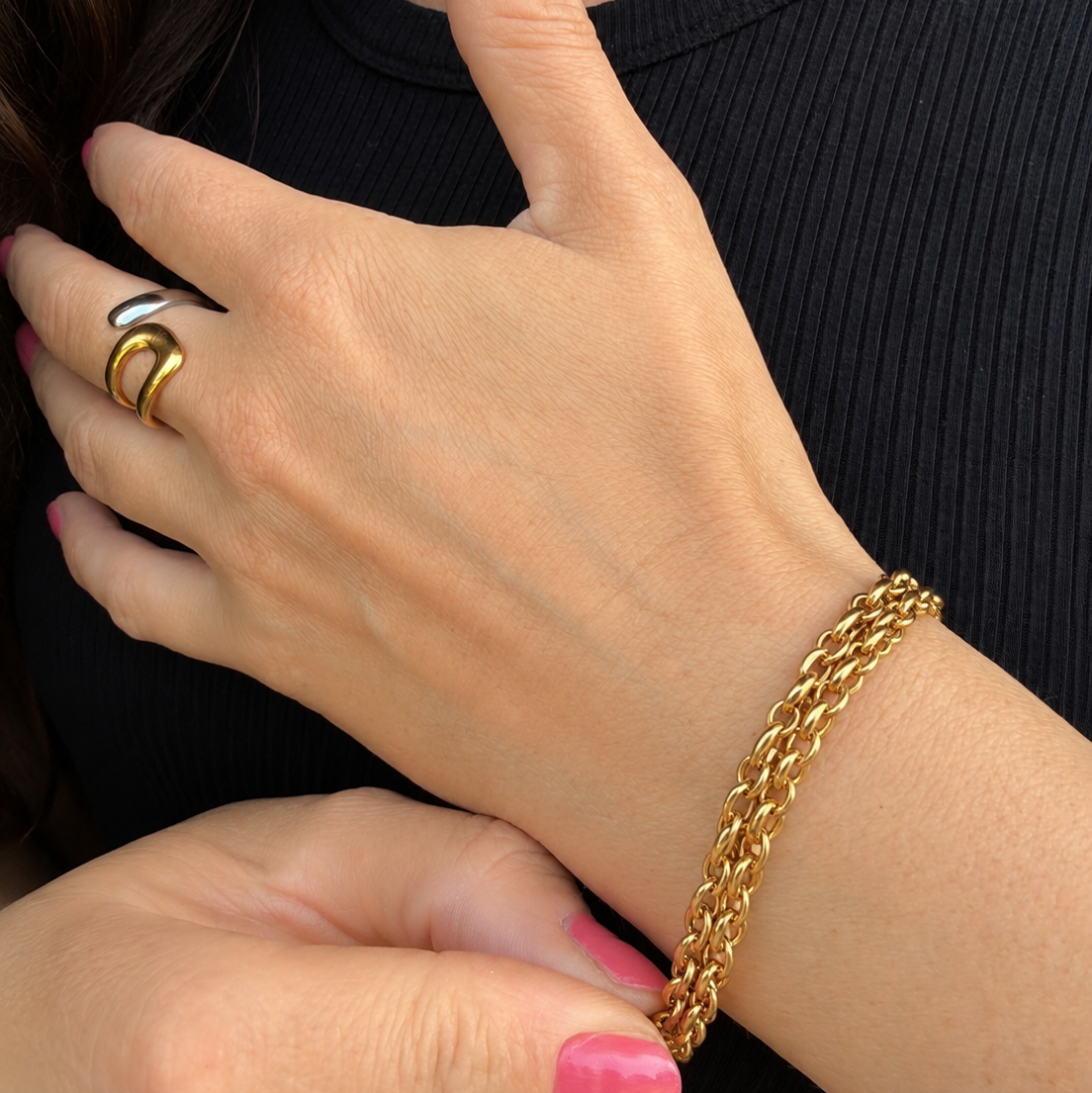 Duo Chain Bracelet