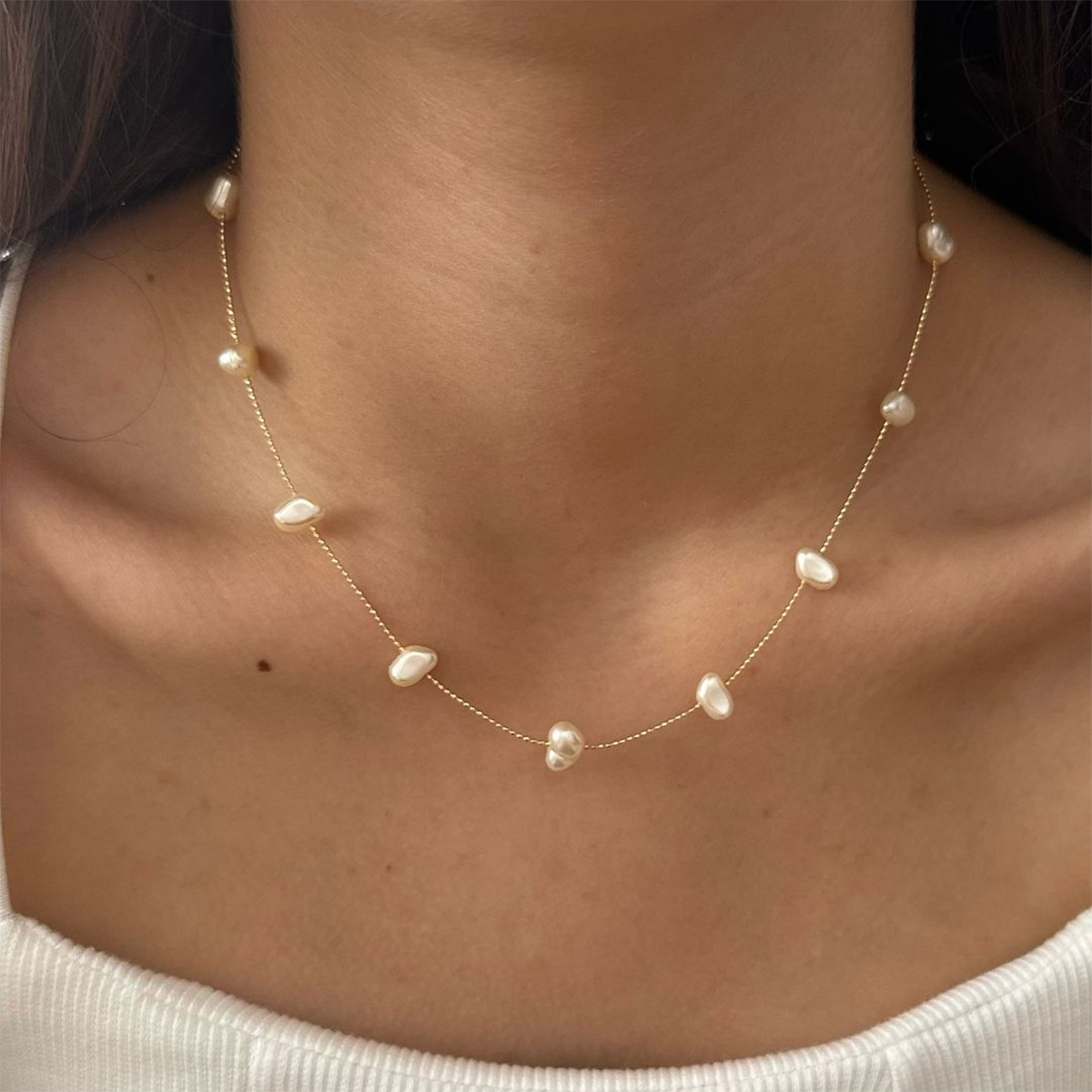 pearl touch armband perlendetail eleganz
