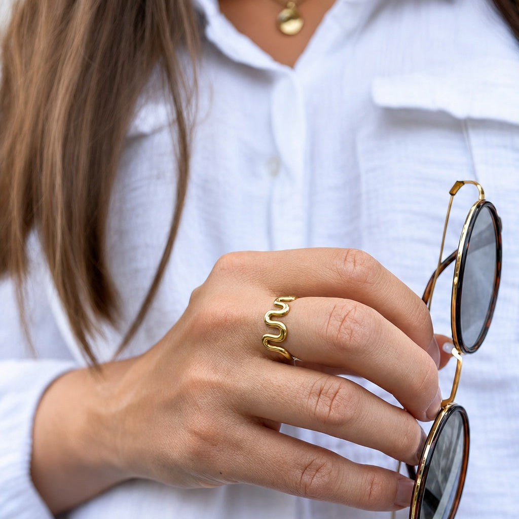 Slim Serpent Ring