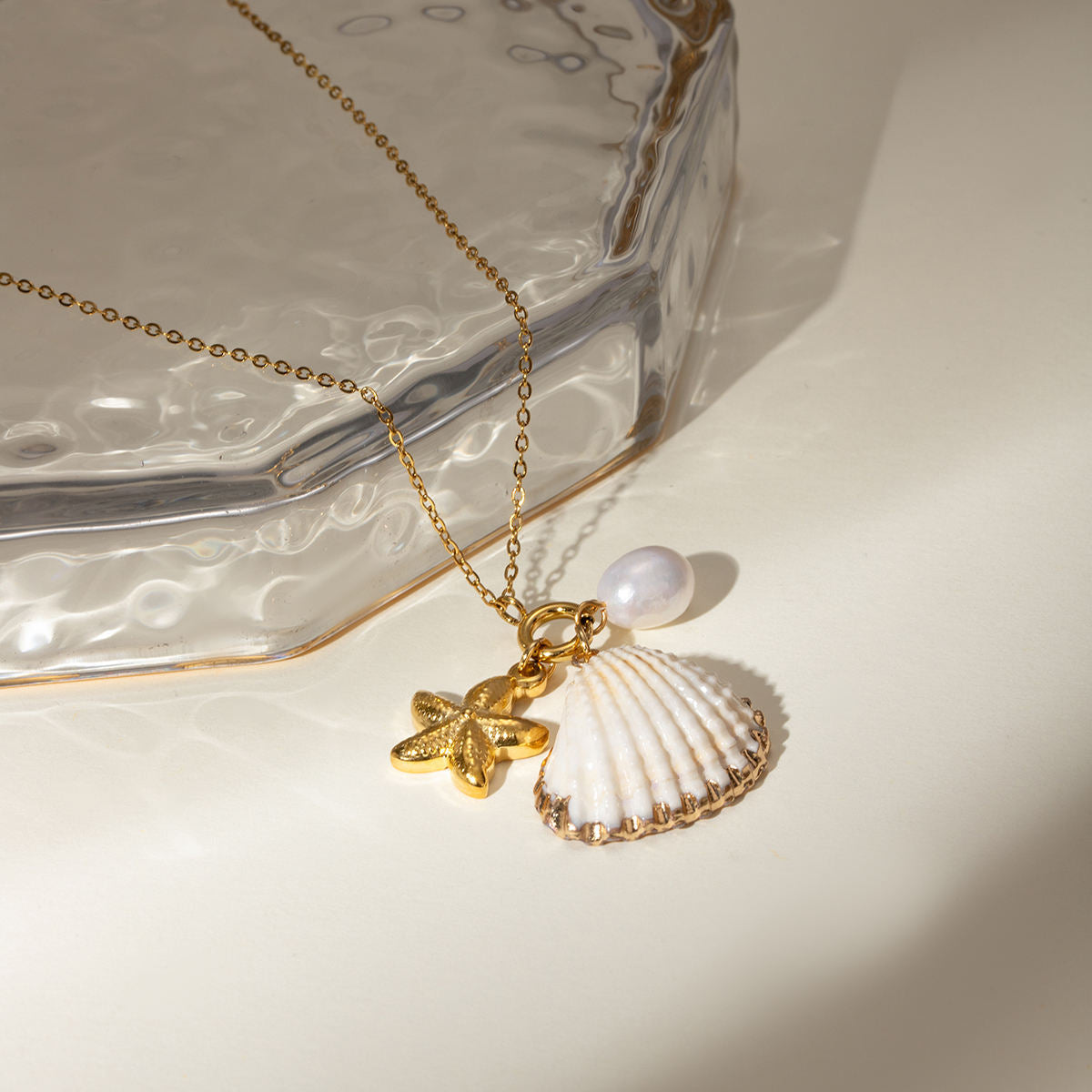 ocean breeze schmuckset layering styling