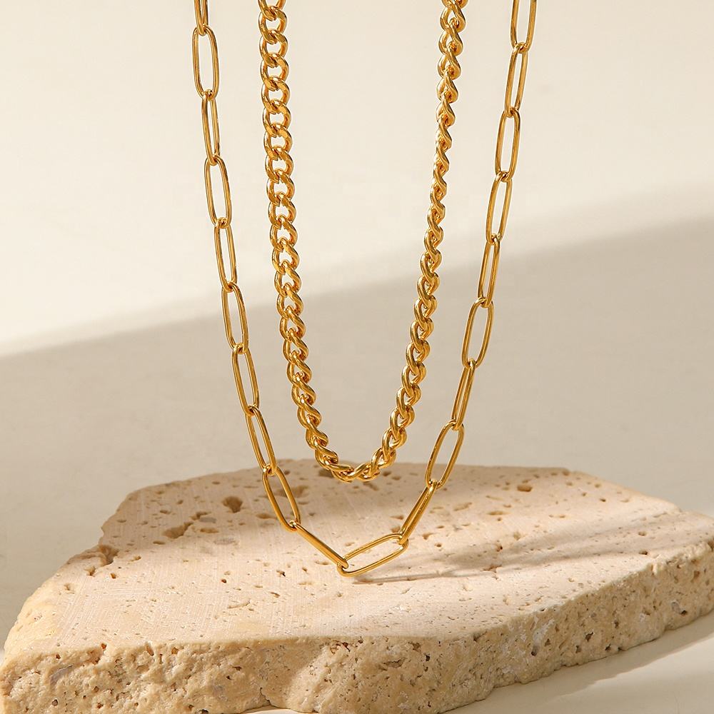 urban duo kette panzer gliederkette layering detail