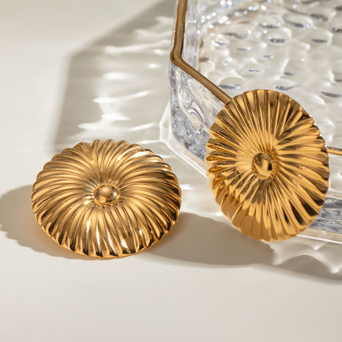 statement ohrringe gold vergoldet hypoallergen