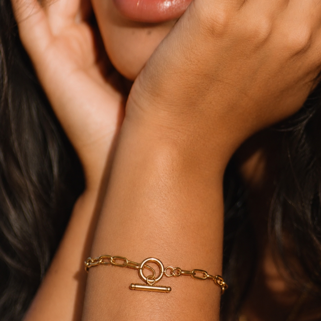 Slim Link Chain Bracelet