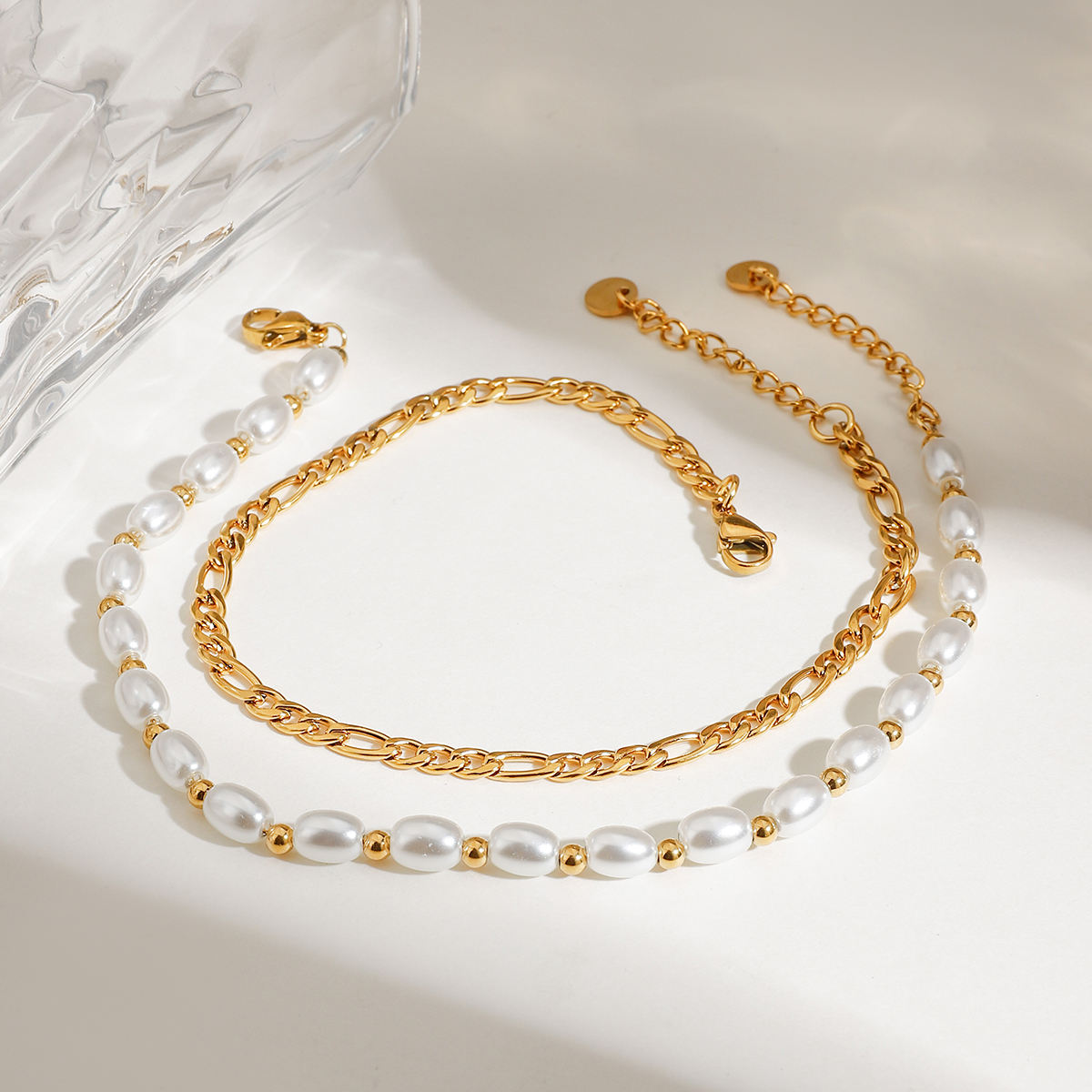 pearl chic anklet verlängerung verstellbar glieder