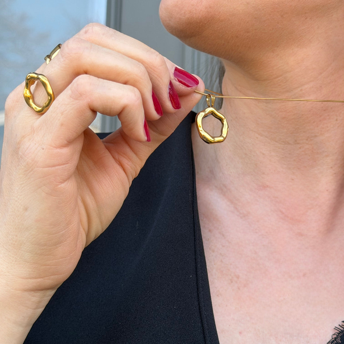 Wide Twist Necklace