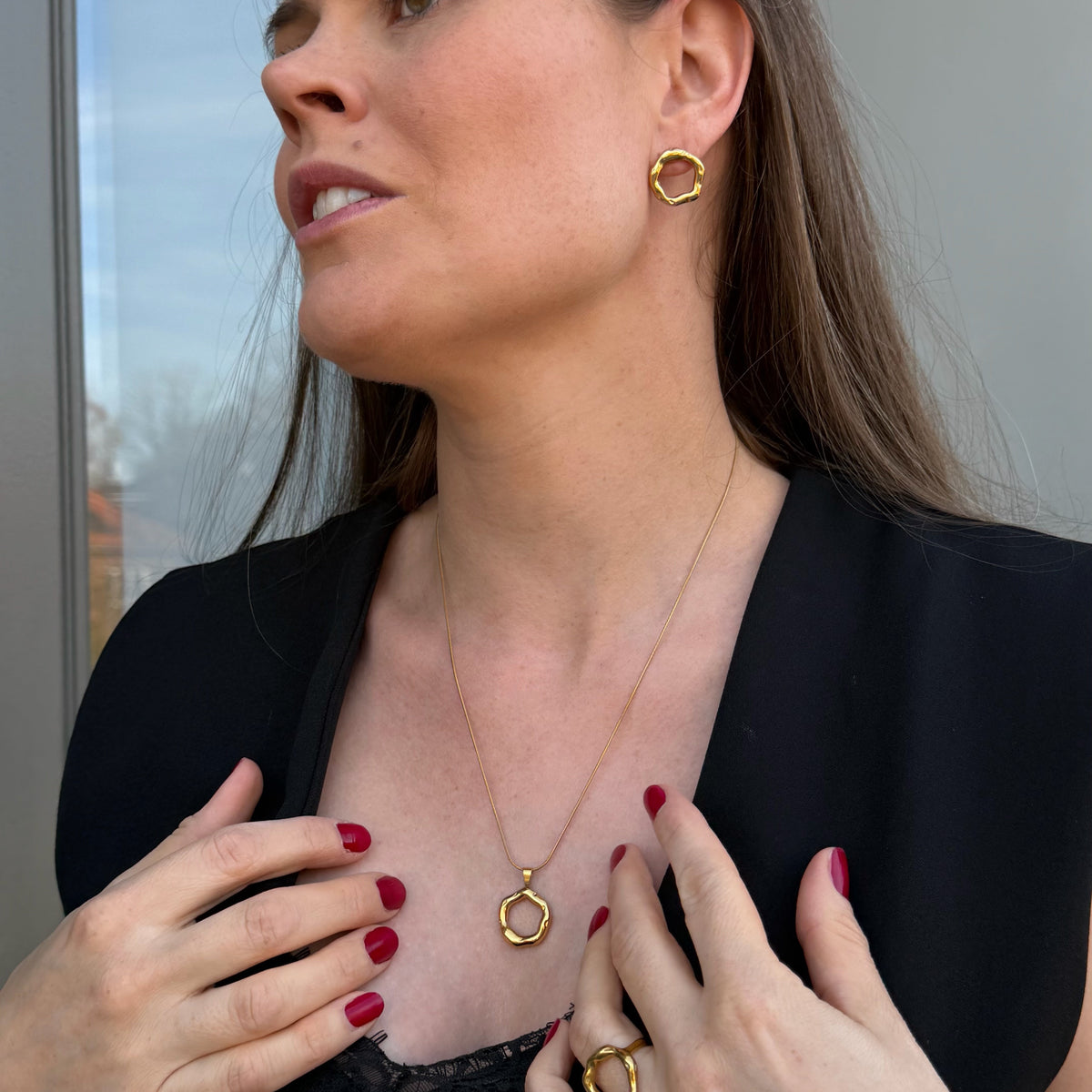 Wide Twist Necklace