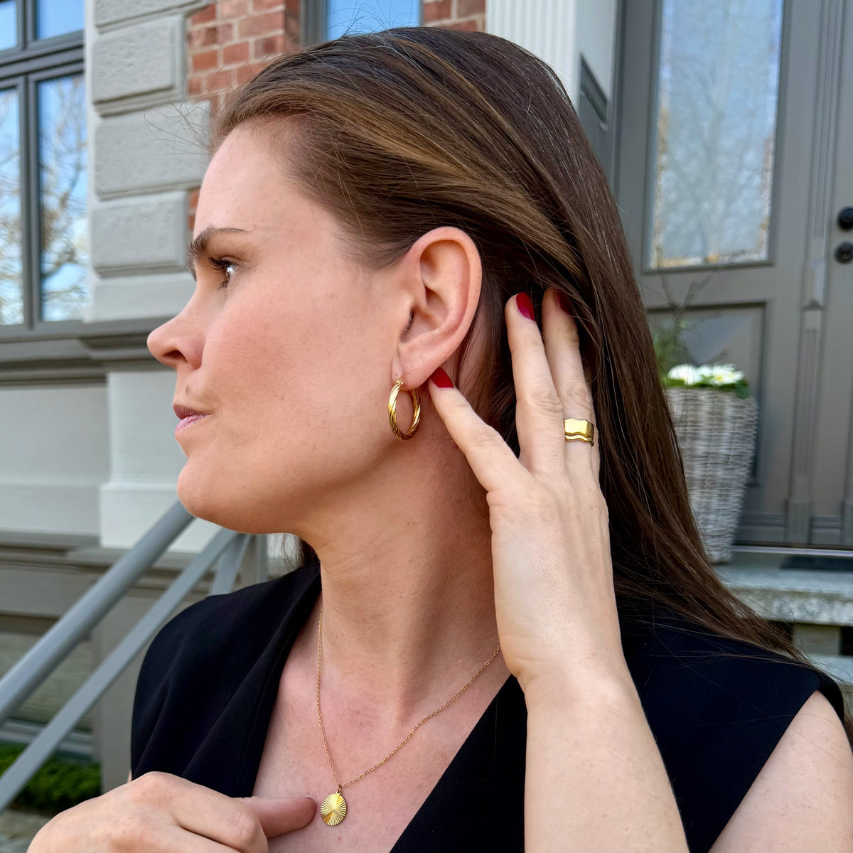 Maxi Twist Hoops