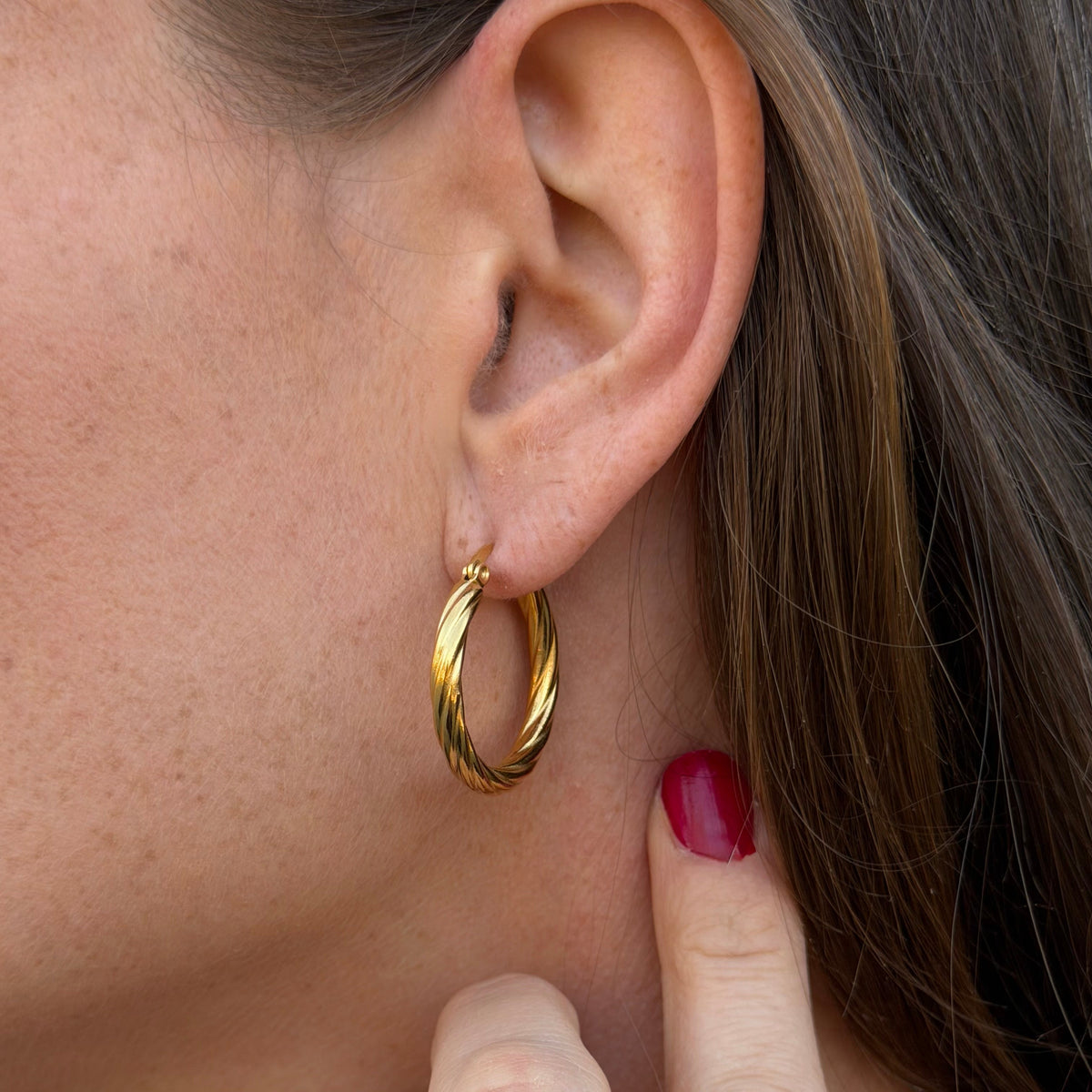 Maxi Twist Hoops