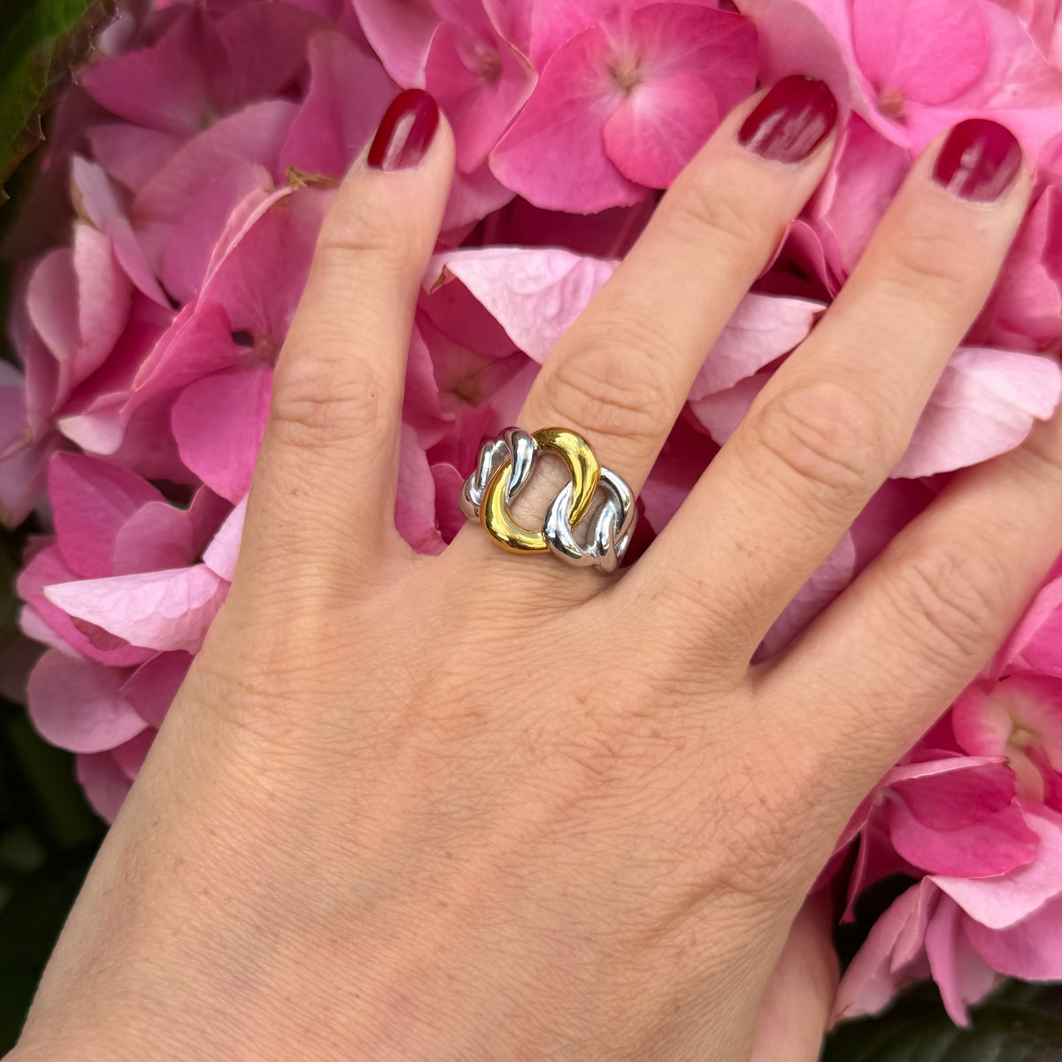 Maxi Link Two Tone Ring