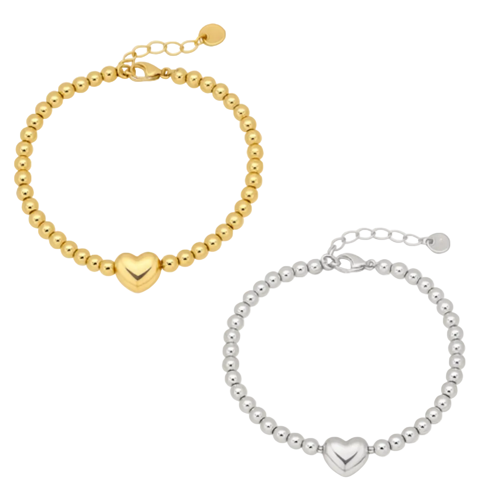 heart beads armband kombinierbar stacking