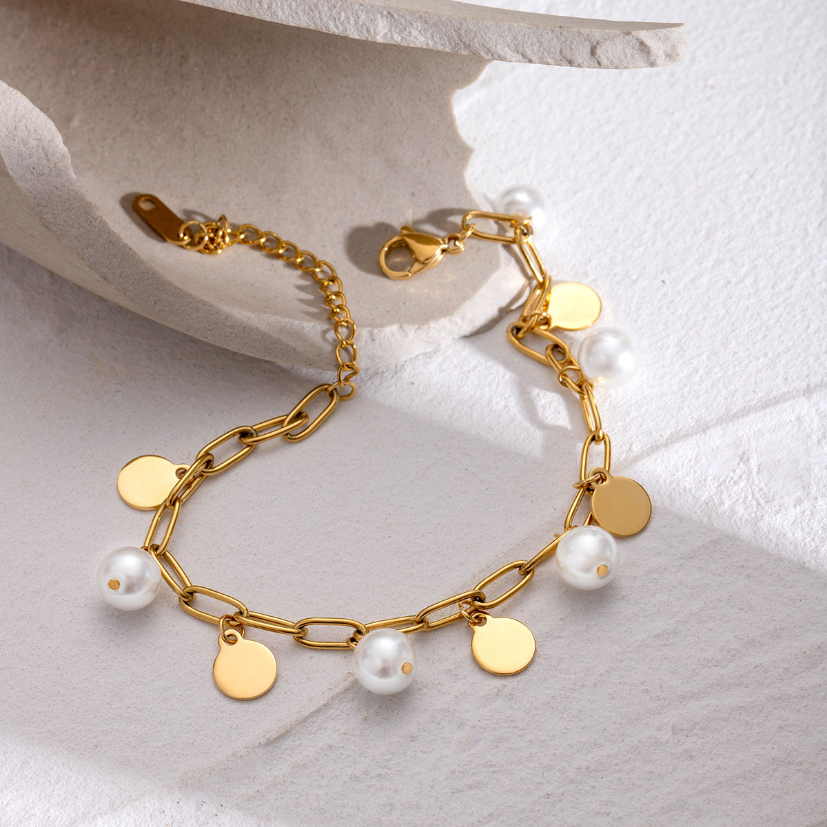 pearl charm armband perlen charm anhänger